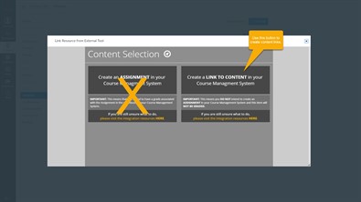 Content Selection Box